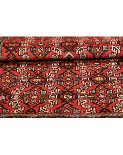 Tappeto Hamadan Persia marrone giallo 101x153