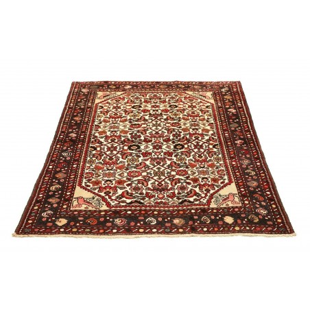 Tappeto Hamadan Persia verde giallo 110x144