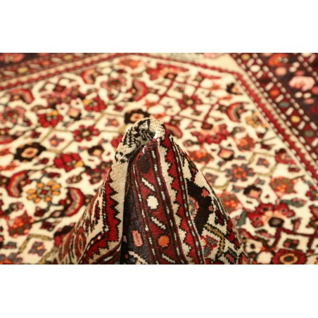 Tappeto Hamadan Persia verde giallo 110x144