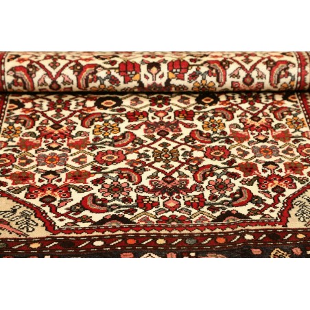 Tappeto Hamadan Persia verde giallo 110x144