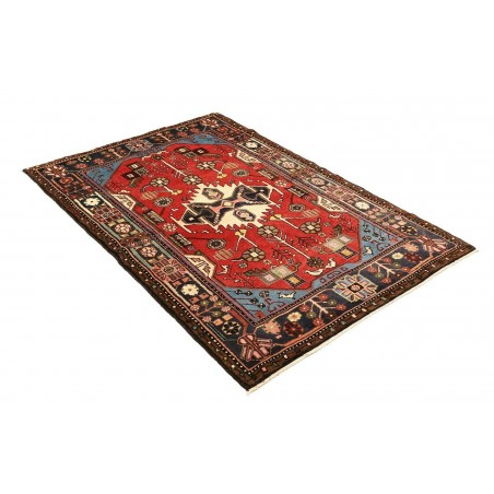 Tappeto Hamadan Persia grigio marrone 114x165