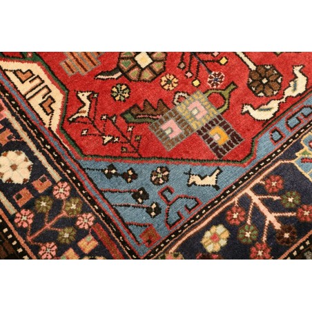 Tappeto Hamadan Persia grigio marrone 114x165