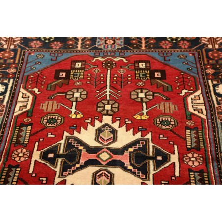 Tappeto Hamadan Persia grigio marrone 114x165