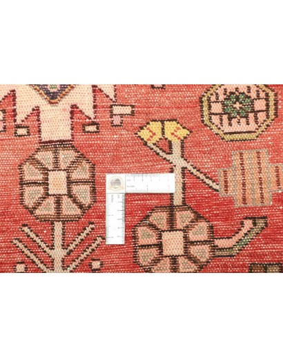 Tappeto Hamadan Persia grigio marrone 114x165