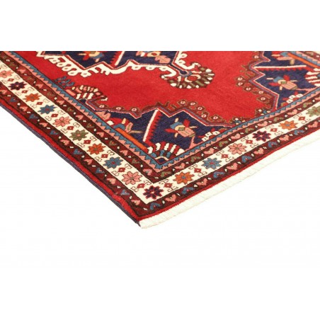 Tappeto Hamadan Persia marrone giallo 106x153