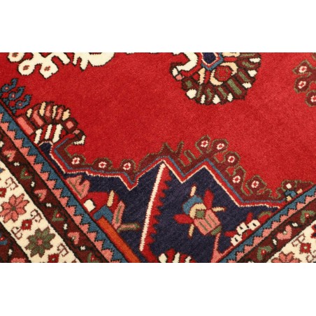 Tappeto Hamadan Persia marrone giallo 106x153