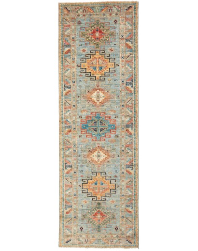 Tappeto Kazak Fine Pakistan marrone 78x230