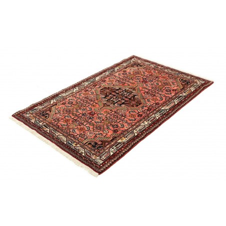 Tappeto Hamadan Persia marrone blu 98x152
