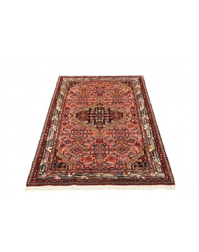 Tappeto Hamadan Persia marrone blu 98x152