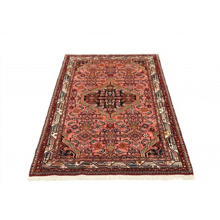 Tappeto Hamadan Persia marrone blu 98x152