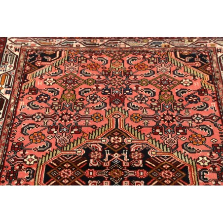 Tappeto Hamadan Persia marrone blu 98x152