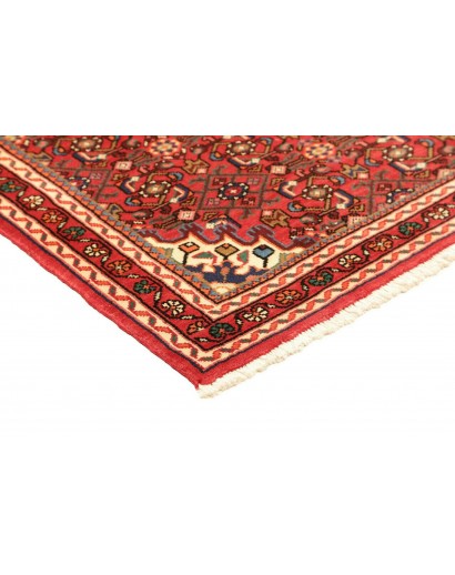 Tappeto Hamadan Persia marrone giallo 105x146