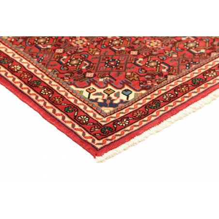 Tappeto Hamadan Persia marrone giallo 105x146