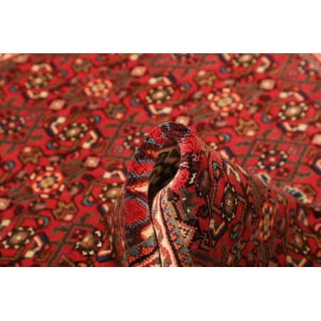 Tappeto Hamadan Persia marrone giallo 105x146