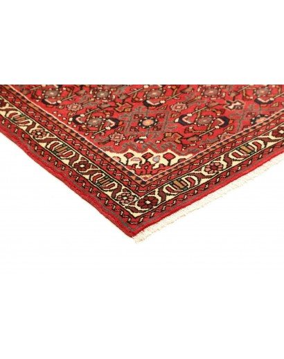 Tappeto Hamadan Persia marrone giallo 104x154