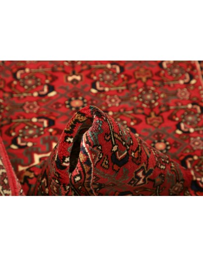 Tappeto Hamadan Persia marrone giallo 104x154