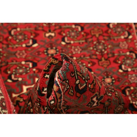 Tappeto Hamadan Persia marrone giallo 104x154