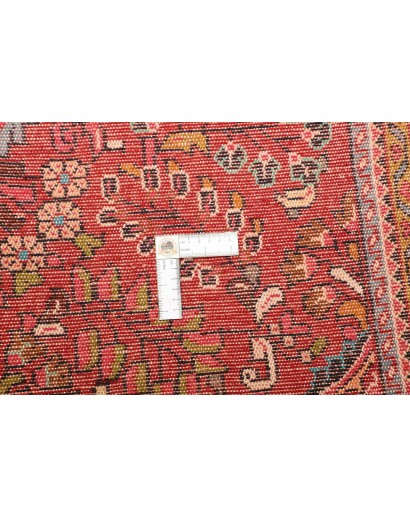 Tappeto Hamadan Persia marrone giallo 104x154