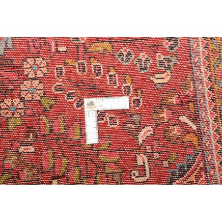 Tappeto Hamadan Persia marrone giallo 104x154