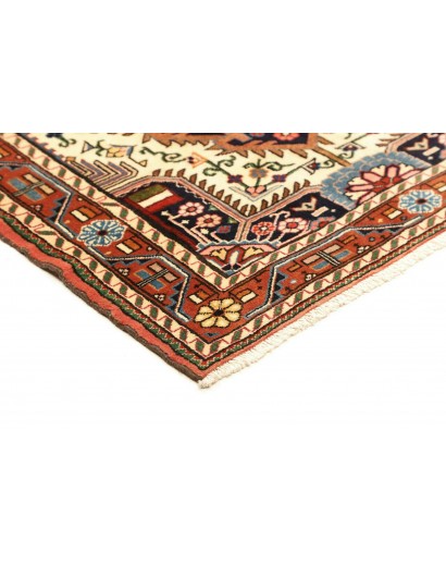 Tappeto Hamadan Persia marrone giallo 113x154