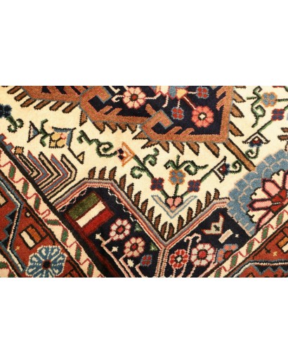 Tappeto Hamadan Persia marrone giallo 113x154