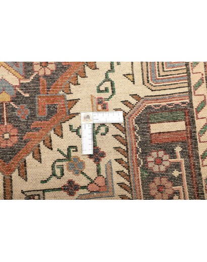 Tappeto Hamadan Persia marrone giallo 113x154