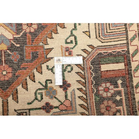 Tappeto Hamadan Persia marrone giallo 113x154