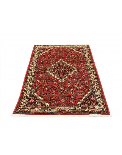 Tappeto Hamadan Persia marrone giallo 102x162