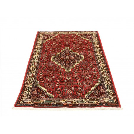 Tappeto Hamadan Persia marrone giallo 102x162