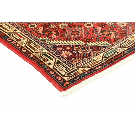 Tappeto Hamadan Persia marrone giallo 102x162