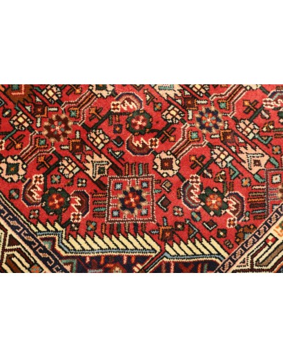 Tappeto Hamadan Persia marrone giallo 102x162