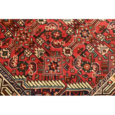 Tappeto Hamadan Persia marrone giallo 102x162