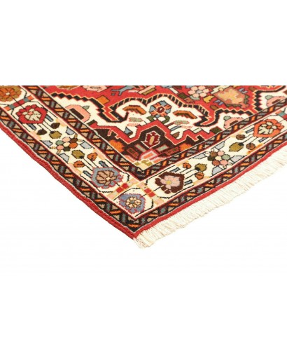 Tappeto Hamadan Persia marrone giallo 106x175