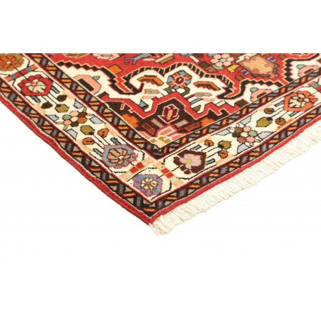 Tappeto Hamadan Persia marrone giallo 106x175