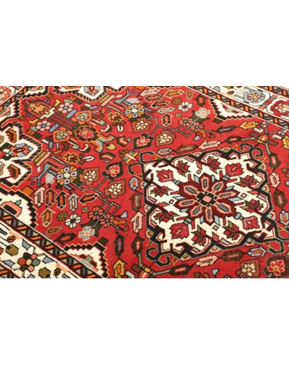 Tappeto Hamadan Persia marrone giallo 106x175