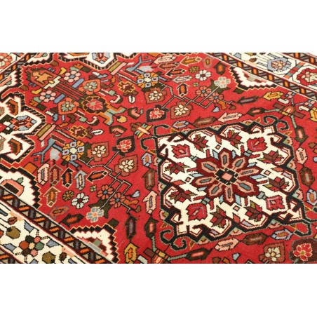 Tappeto Hamadan Persia marrone giallo 106x175