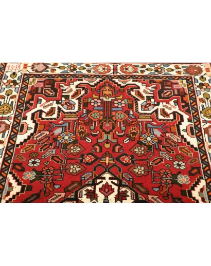 Tappeto Hamadan Persia marrone giallo 106x175