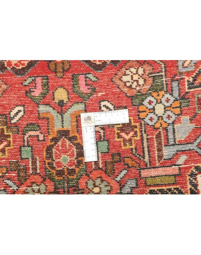 Tappeto Hamadan Persia marrone giallo 106x175