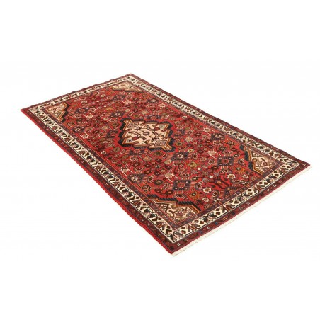 Tappeto Hamadan Persia marrone rosso 100x176