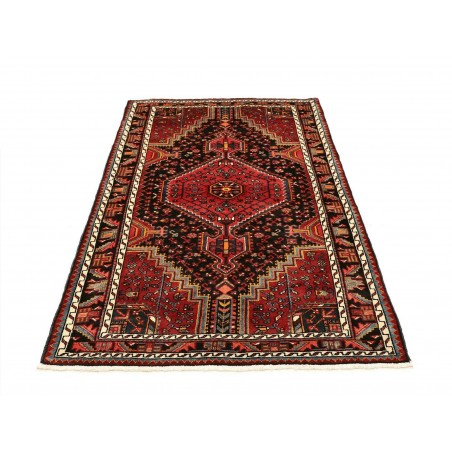 Tappeto Hamadan Persia grigio marrone 111x175