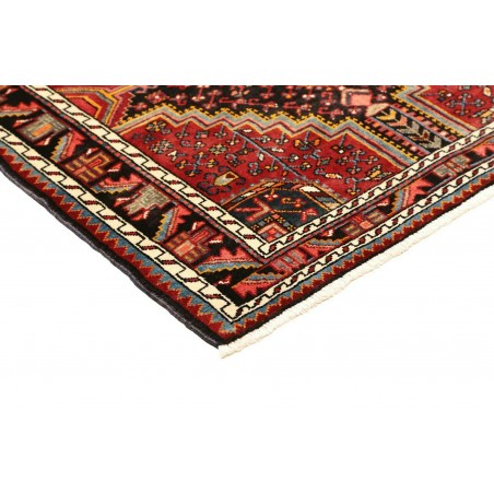 Tappeto Hamadan Persia grigio marrone 111x175
