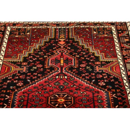 Tappeto Hamadan Persia grigio marrone 111x175