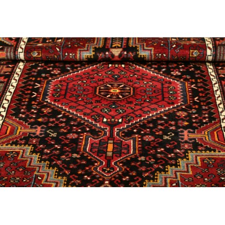 Tappeto Hamadan Persia grigio marrone 111x175