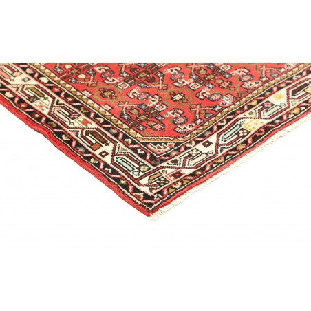 Tappeto Hamadan Persia marrone grigio 100x150