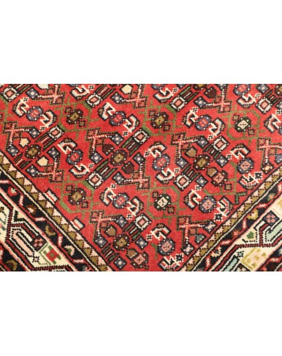 Tappeto Hamadan Persia marrone grigio 100x150