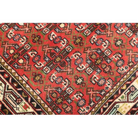 Tappeto Hamadan Persia marrone grigio 100x150