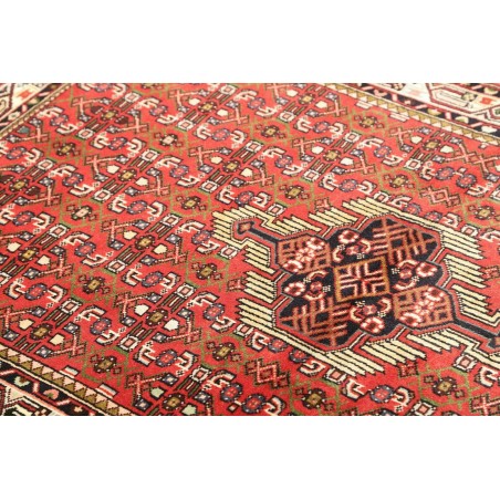 Tappeto Hamadan Persia marrone grigio 100x150