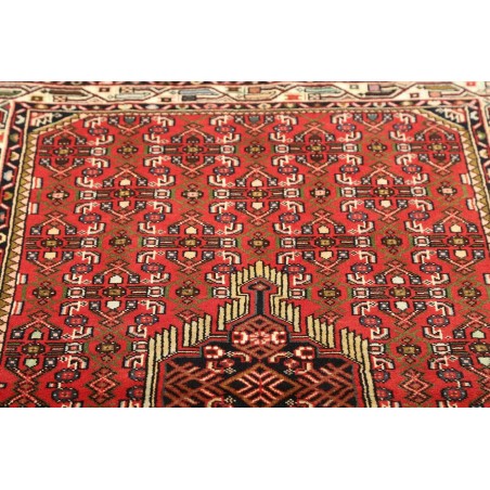 Tappeto Hamadan Persia marrone grigio 100x150