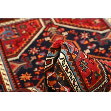 Tappeto Hamadan Persia grigio marrone 108x154