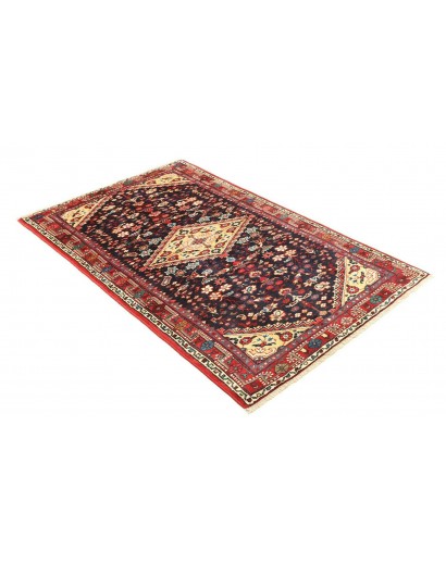 Tappeto Hamadan Persia grigio marrone 106x167